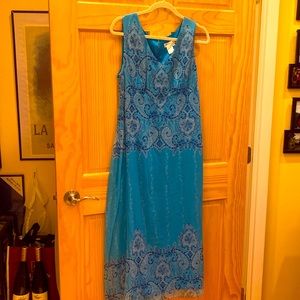 Coldwater Creek Vintage Silk Dress